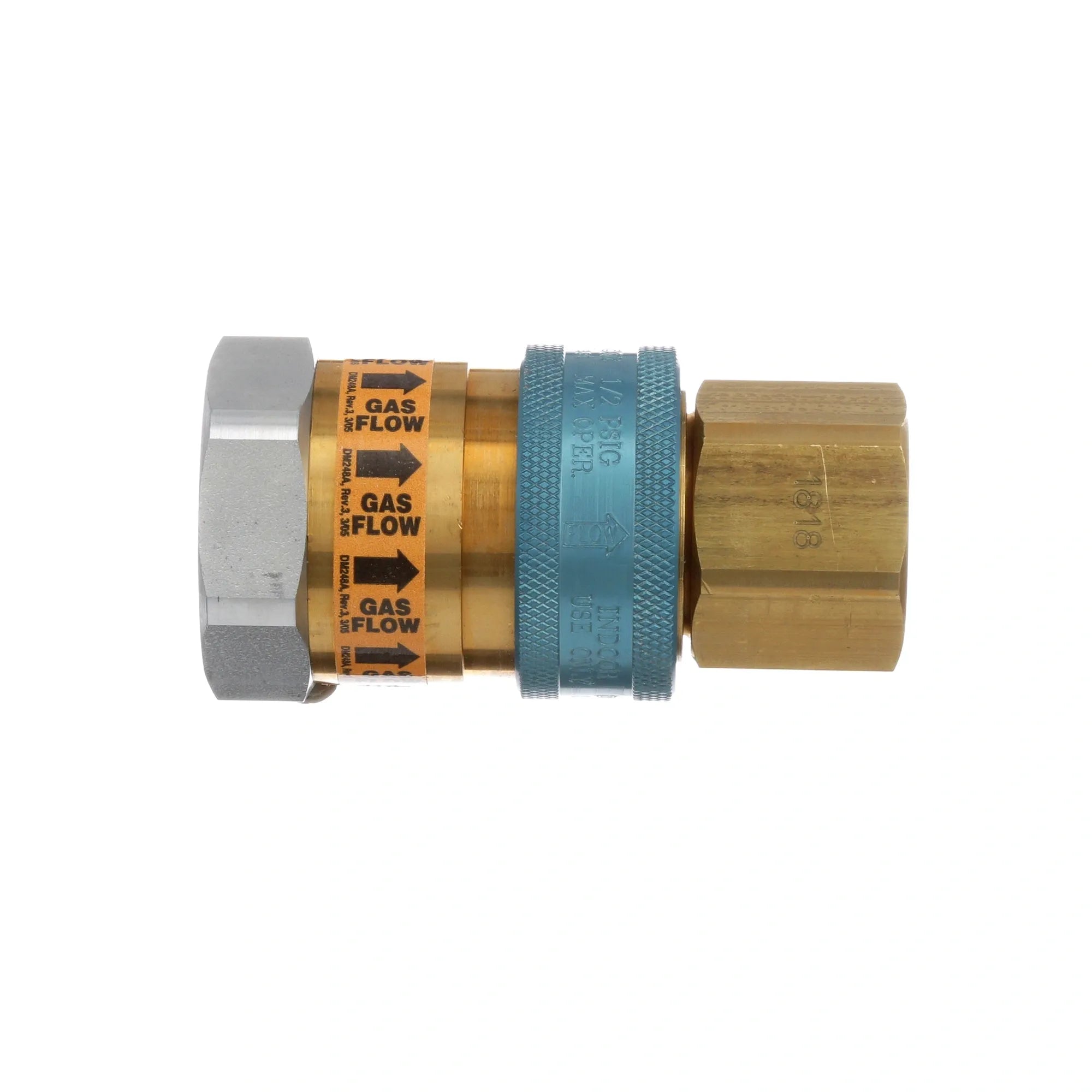 A100 Dormont - Quick Disconnect Kit for Gas Flow alternate view 1 A100 Dormont - Quick Disconnect Kit for Gas Flow alternate view 1